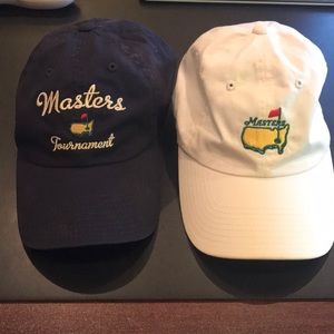Two Masters Golf Hats